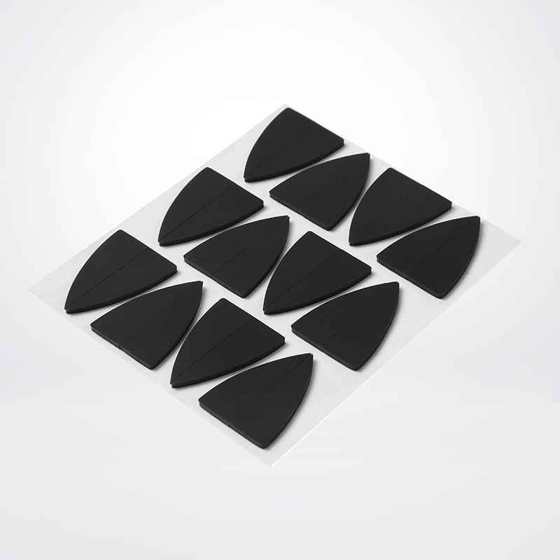 Specialized Die-cutting Various Shapes Of Silicone Sheet Back 3m Double-sided Adhesive